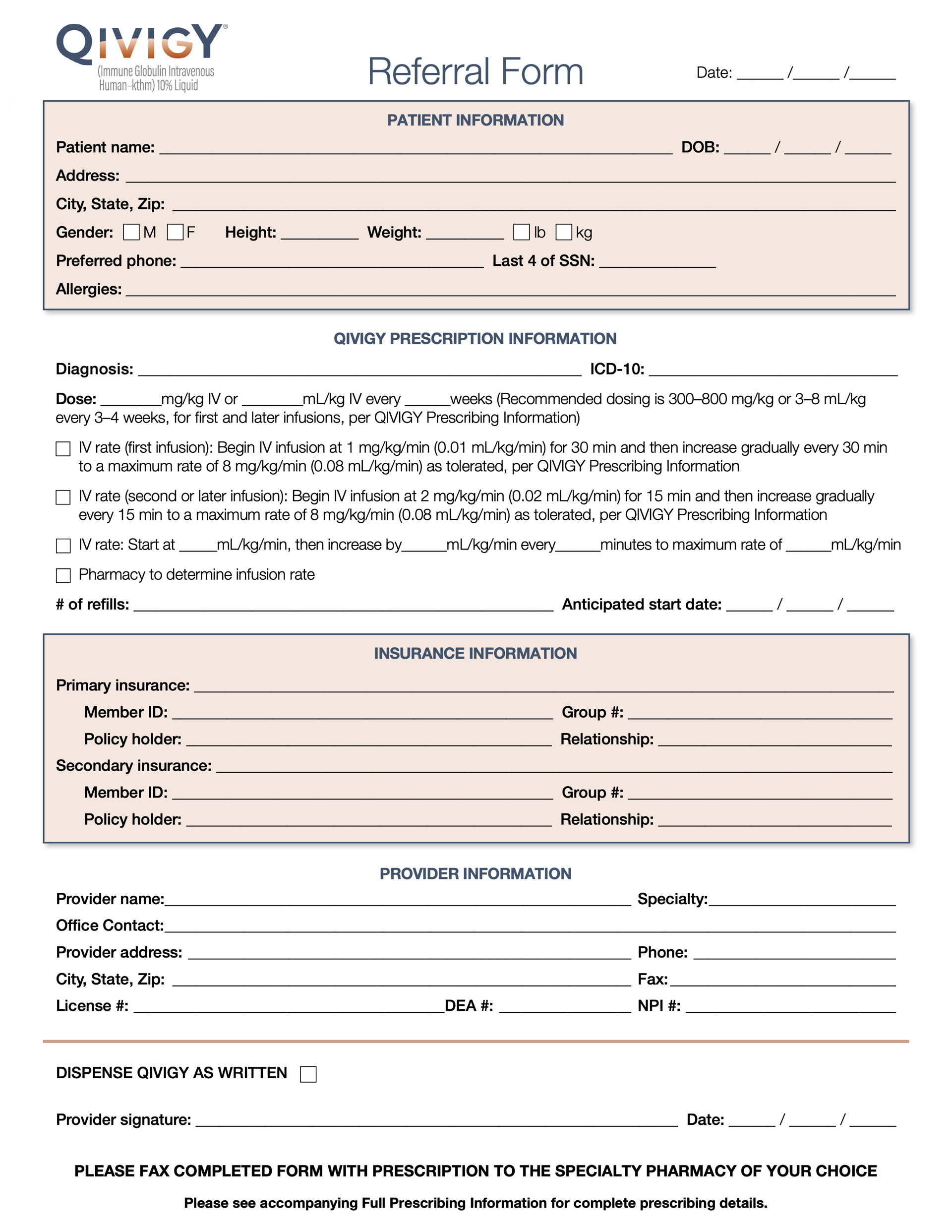 Referral Form